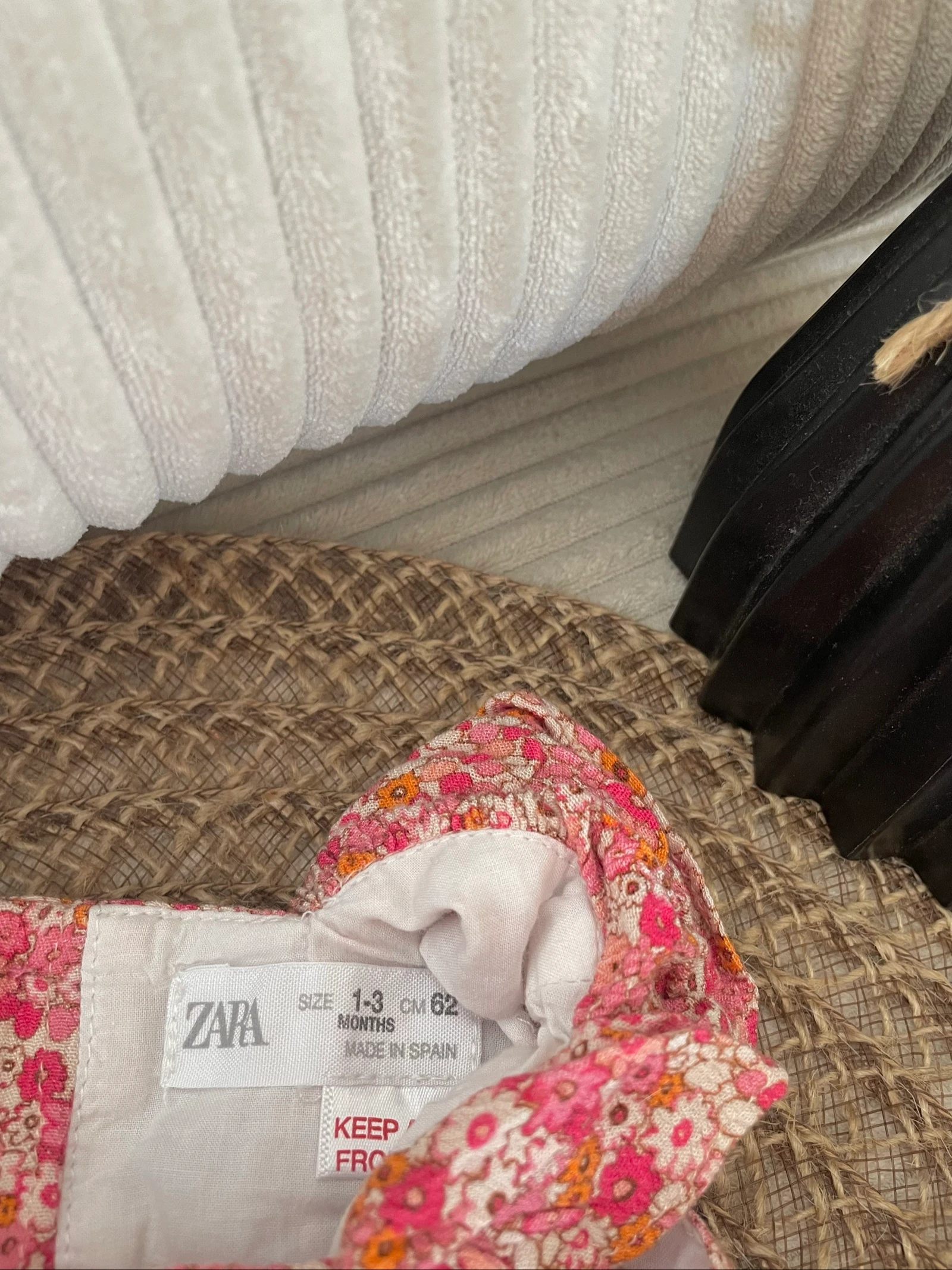 Zara 1/3 months dress + bloomer – photo 3
